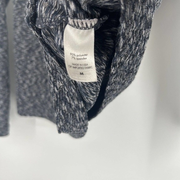 Lucy Gray 1/4 Zip Hoodie Pullover Long Sleeve Stretch Active Athletic Size M - Picture 7 of 7